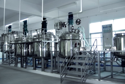 日用化工、化妝品、制藥、食品等行業成套設備